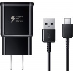 Samsung Fast Charger Bundle with USB-C Cable for Galaxy S8/S9/S10/Note8/Note9 (OEM Original)